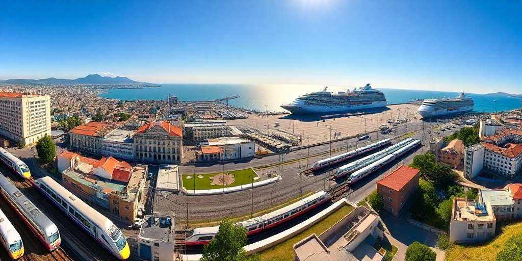 How to get from Sants station to the port cruises