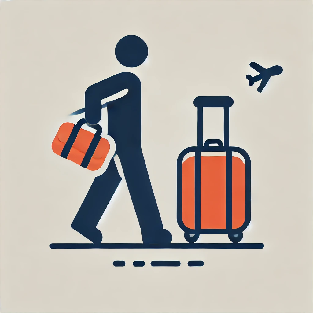 We help you with your luggage